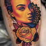 Tattoos - Geo Liz Girl  - 132903